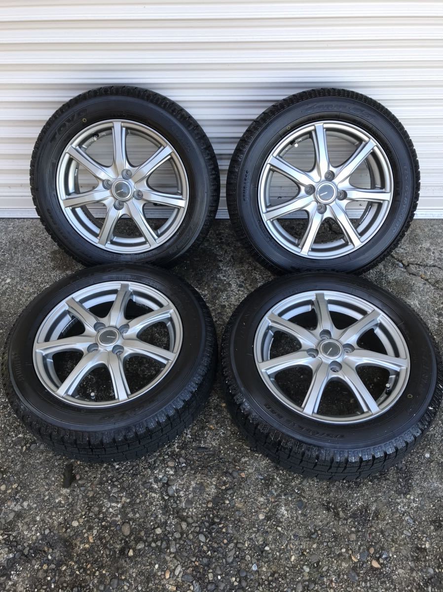 175/65R15 スタッドレスタイヤ アルミホイール バリ山