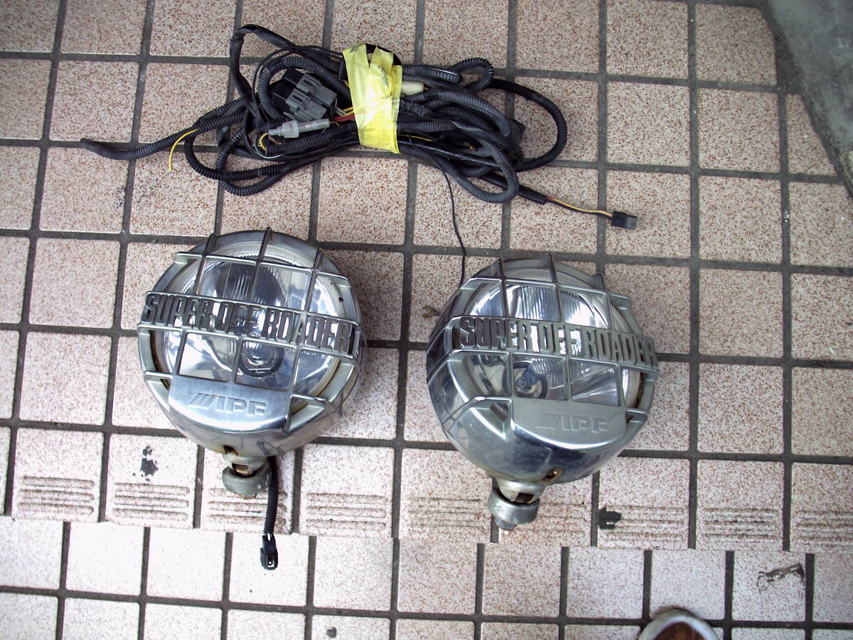 パーツ IPF SUPER OFF ROADER 当時物IPFスーパーオフローダー フォグランプ パーツ 【公式通販】