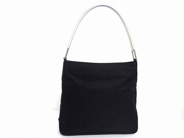  1円 PRADA プラダ ロゴ テスートナイロン ハンドバッグ トートバッグ ショルダーバッグ レディース ブラック系 I4004JM(ショルダーバッグ)｜売買されたオークション情報、yahooの商品情報をアー かばん、バッグ