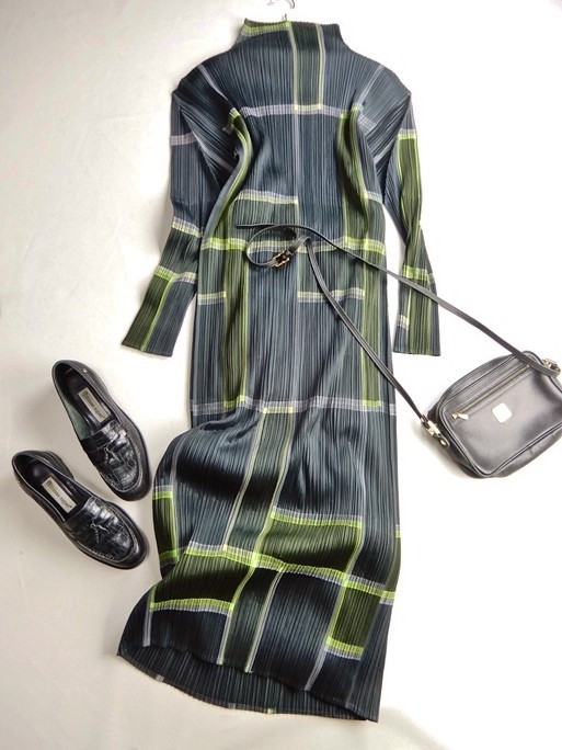 イッセイミヤケ プリーツプリーズ PLEATS PLEASE 大人モードモック