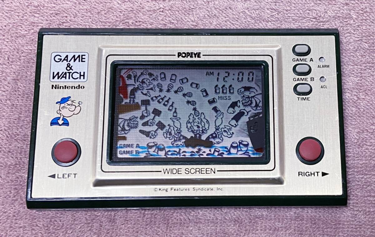 Nintendo Game&Watch POPEYE ゲームウォッチ ポパイ ニンテンドー