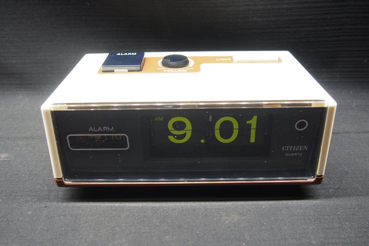 ▽Dc右92▽80 未使用保管品 CITIZEN シチズン パタパタ時計 8RD101 