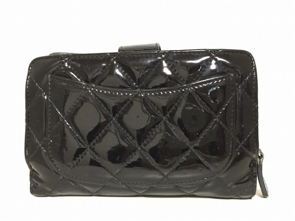 田*店様 CHANEL マトラッセ エナメル 二つ折り財布 シャネル CHANEL 2つ折り財布 マトラッセ エナメル（レザー） 黒 16
