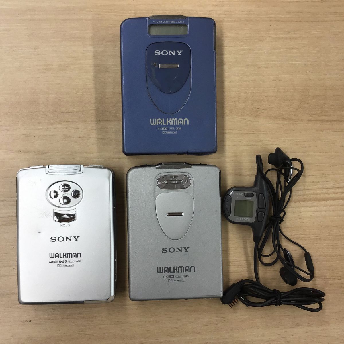 9894W] SONY WALKMAN WM-EX1 WM-EX3 WM-FX1 カセットプレーヤー