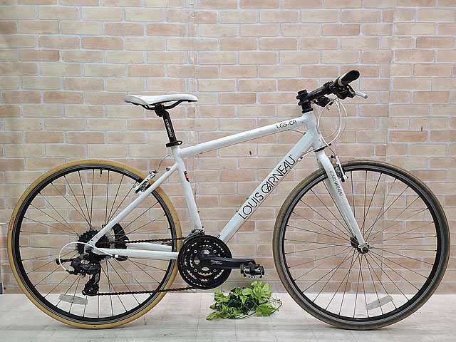 【定番，定番人気】 1円スタート LOUIS GARNEAU LGS-CA 2016 size:470 170-185cm ルイガノ クロスバイク 3&times;8 24段変速(Mサイズ)｜売買されたオークション情報、yahooの商品情報をアーカイブ公開 - オークファン Mサイズ
