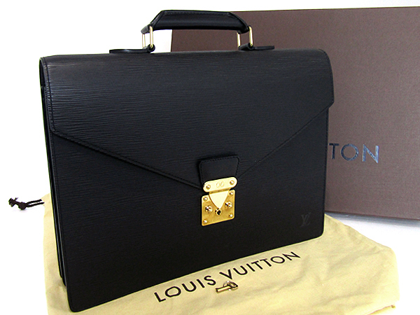 LOUIS VUITTON セルヴィエット ルイヴィトン ブリーフケース エピ 極美