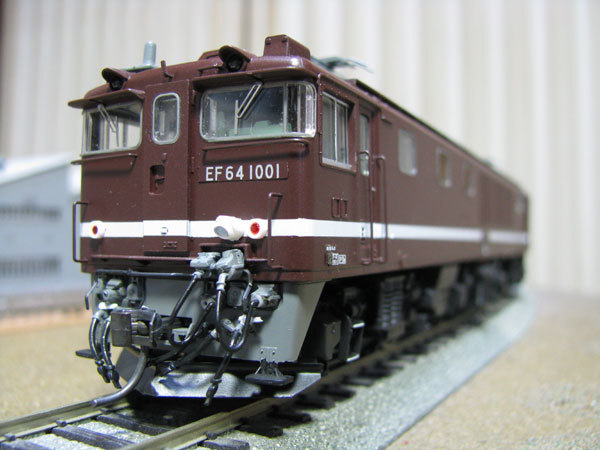 JR TOMIX EF64-1000番台 (茶色) 用交換手すり 公式 HO-105・2017等