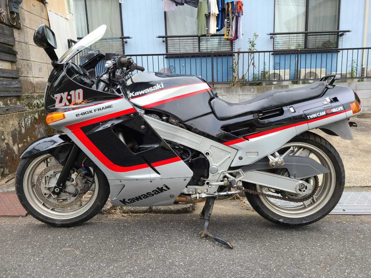 カワサキ ZX-10 ZX10 KAWASAKI レストアベース ZRT00B 書類あり 名変 