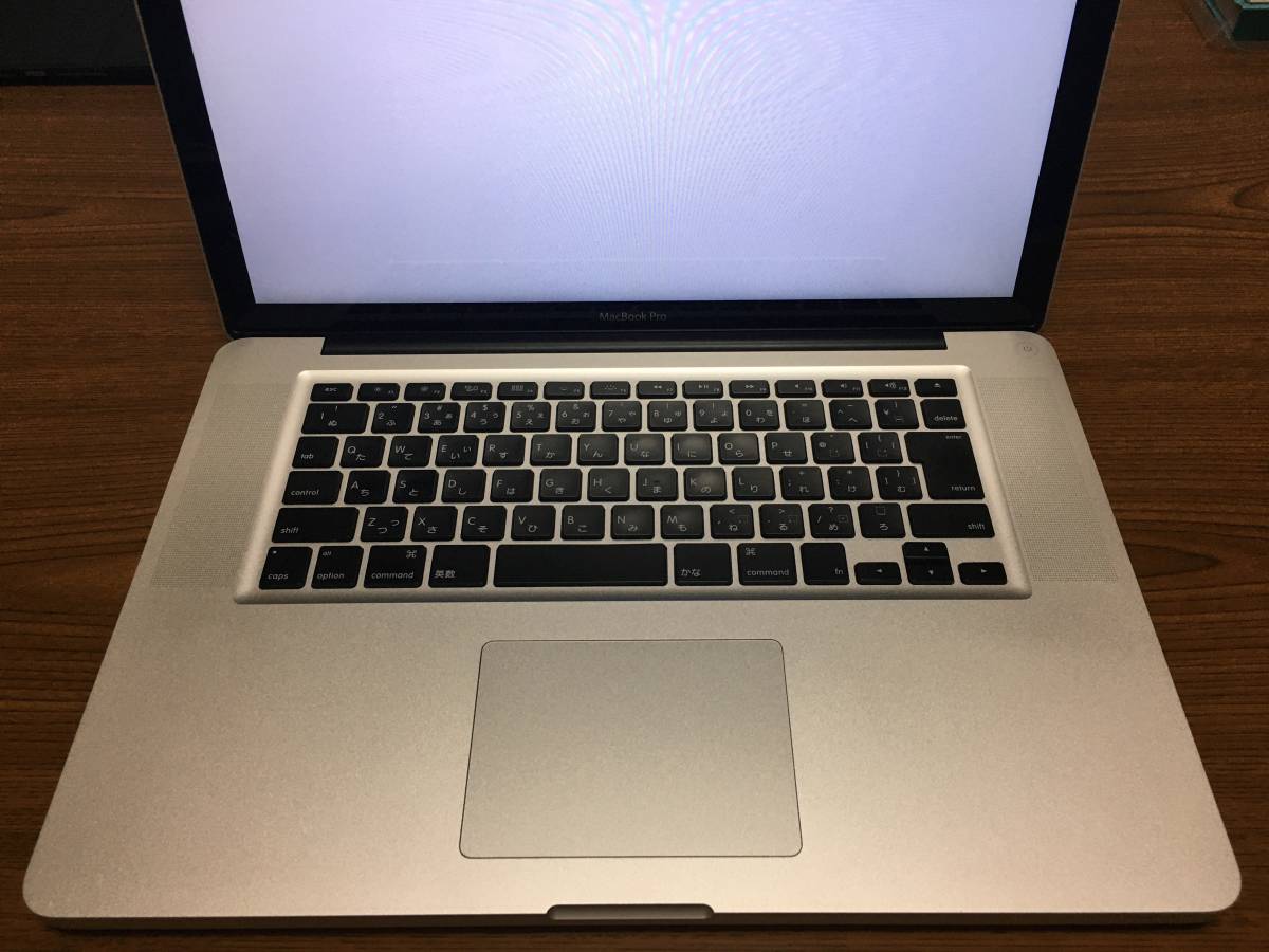 MacBookPro(15-inch，Mid2012) 2.6GHzクアッドコアIntel Core i7