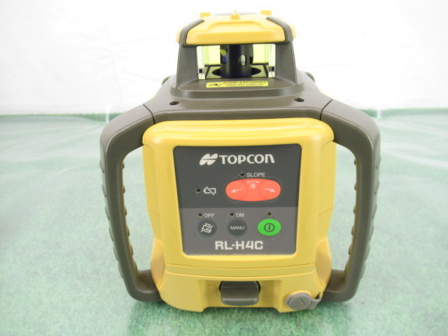RL-H4C TOPCON トプコン 公式通販 精度調整済☆自動整準レーザー回転レベル☆トプコンRL-H4C | トプコンローテーティングレーザー 日本語説明書付 レーザー墨出し器 受光器LS-100D 充電池パッケージ RB ローテーティングレーザー オートレベル 受光 本体+受光器