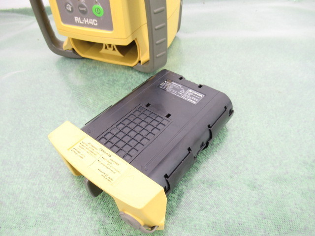 RL-H4C TOPCON トプコン 公式通販 精度調整済☆自動整準レーザー回転レベル☆トプコンRL-H4C | トプコンローテーティングレーザー 日本語説明書付 レーザー墨出し器 受光器LS-100D 充電池パッケージ RB ローテーティングレーザー オートレベル 受光 本体+受光器