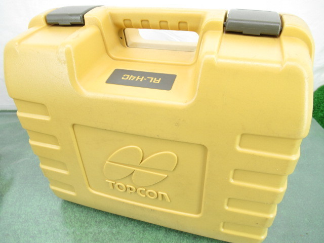 RL-H4C TOPCON トプコン 公式通販 精度調整済☆自動整準レーザー回転レベル☆トプコンRL-H4C | トプコンローテーティングレーザー 日本語説明書付 レーザー墨出し器 受光器LS-100D 充電池パッケージ RB ローテーティングレーザー オートレベル 受光 本体+受光器