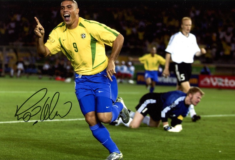品質保証，人気SALE ロナウド ブラジル代表 直筆サインフォト/写真 サッカー Ronaldo(サイン)｜売買されたオークション情報、yahooの商品情報をアーカイブ公開 - オークファン サイン