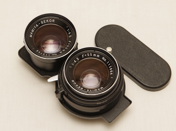 動作確認済 美品 Mamiya 二眼レフ用 MAMIYA-SEKOR 55mm f4.5 マミヤ C