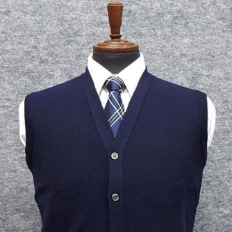  日本製 前開きＶネックベスト ニット 毛混 濃紺 ウォッシャブル 東レ/コーピロン2000使用 WARMBIZ HYK3612-NV L(Lサイズ)｜売買されたオークション情報、yahooの商品情報をアーカイブ公開 - オークフ Lサイズ