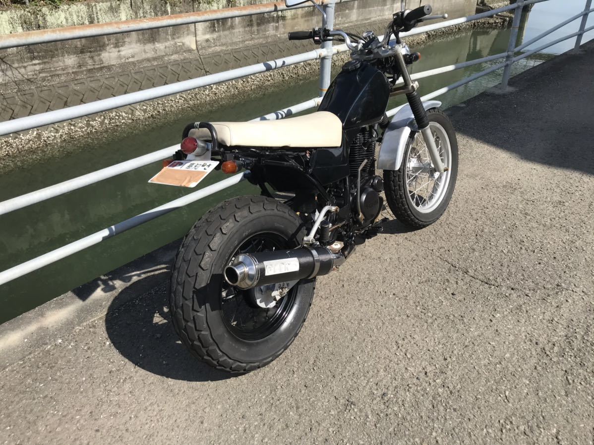 tw200 シンプルカスタム　ストリートバイク