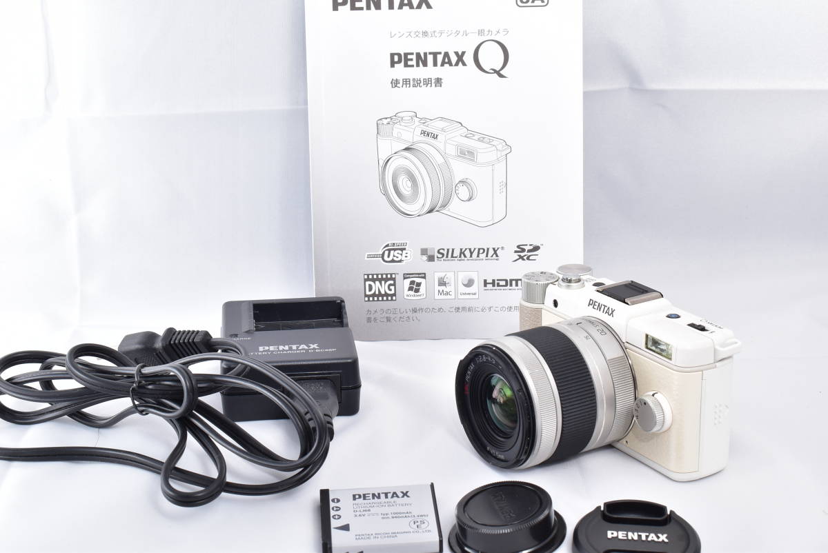 PENTAX ミラーレス一眼 Q [02 良品 ペンタックスミラーレス一眼 PENTAX ミラーレス一眼 Q 02ズームレンズキット