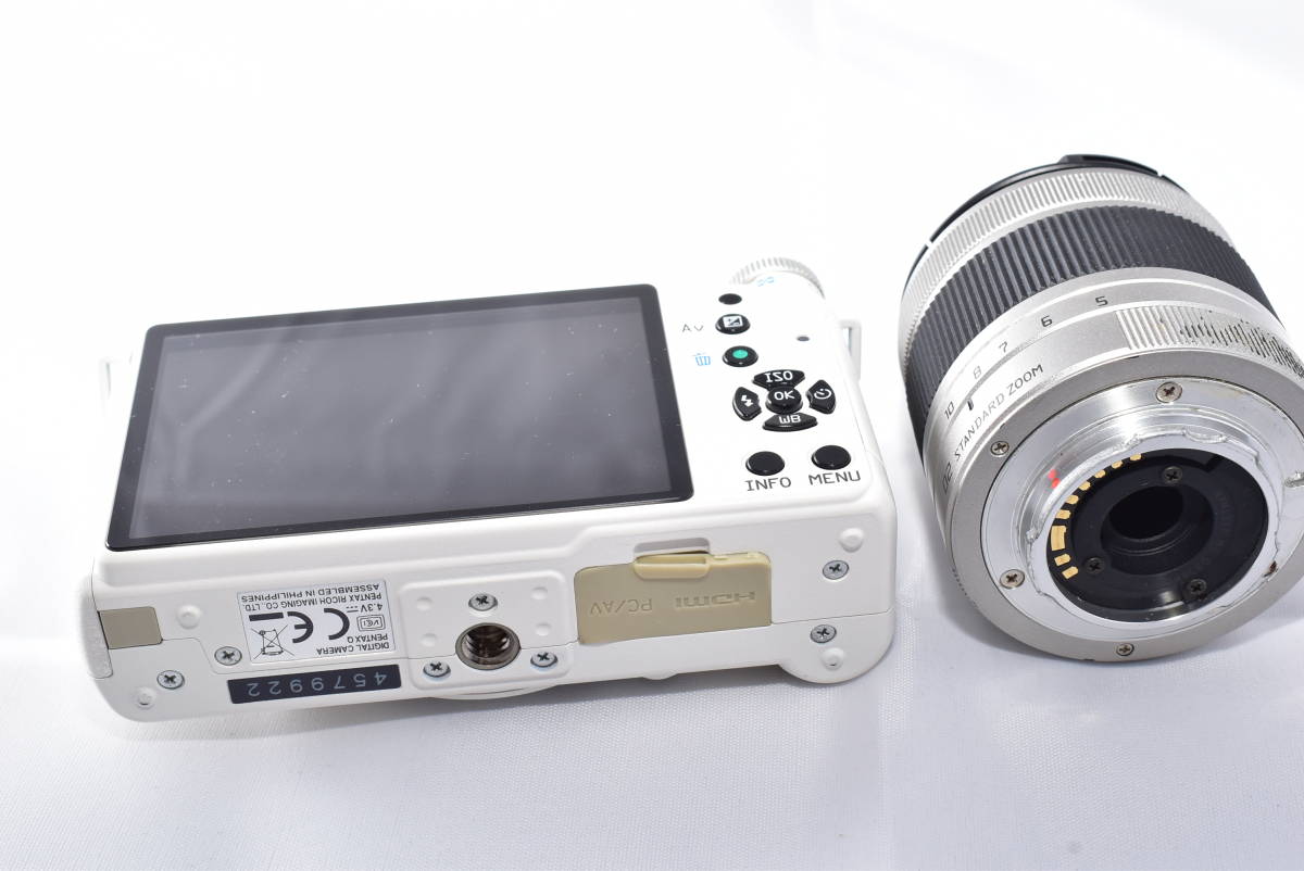 PENTAX ミラーレス一眼 Q [02 良品 ペンタックスミラーレス一眼 PENTAX ミラーレス一眼 Q 02ズームレンズキット