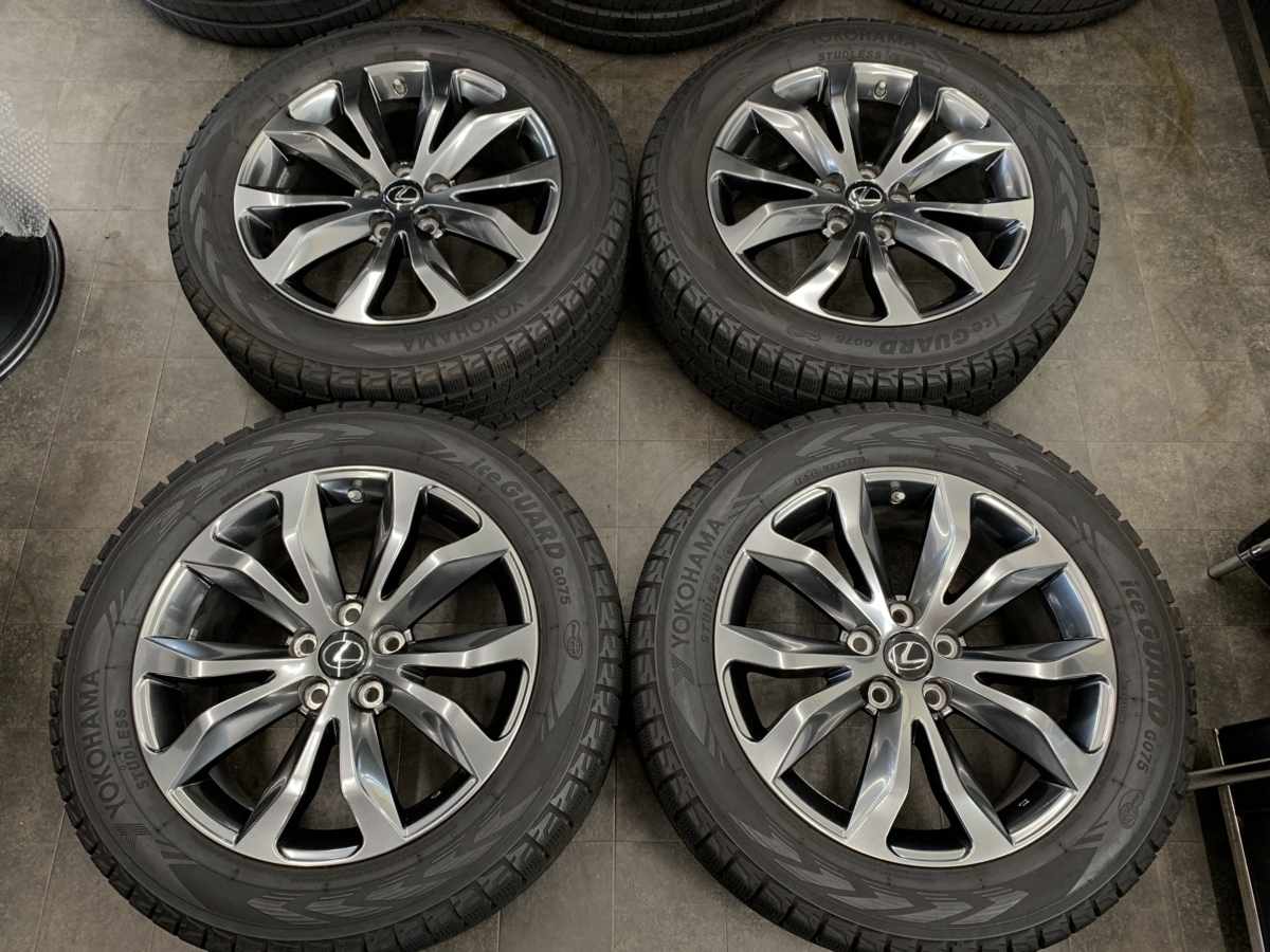 NX LEXUS Fsport 235⁄55R18 美品 ダークプレミアムメタリック塗装 235 