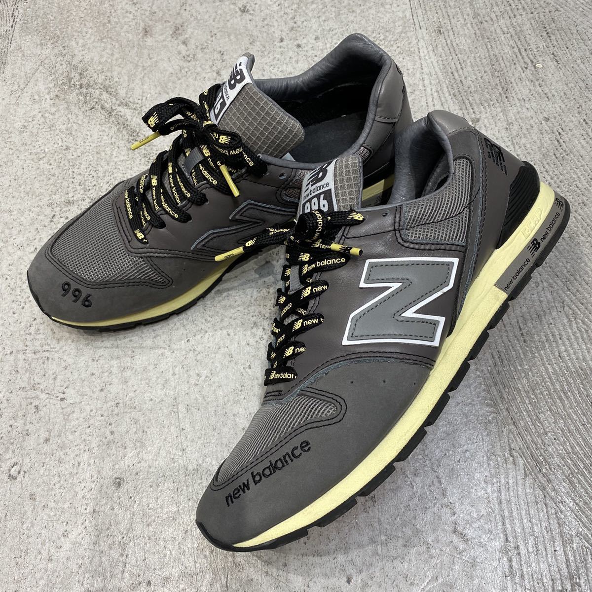19aw 希少 ミスターハリウッド Nハリ N.HOOLYWOOD x ニューバランス new balance 996足 限定 コラボ スニーカー CM996NHB 996 サイズ 28cm
