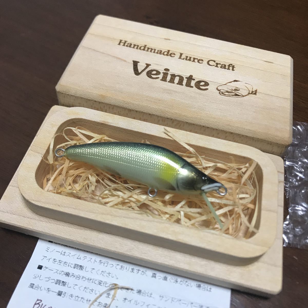 Veinte ハンドメイドルアー Blow55S ヴィエンテブロウ　ブルーバック ハンドメイドミノー Veinte ヴェインテ Brow55S 7 【公式通販】