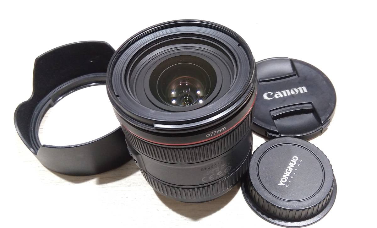 最安値，人気 【ジャンク/現状品】 Canon EF 24-70mm f4L is OSM ※レンズ内