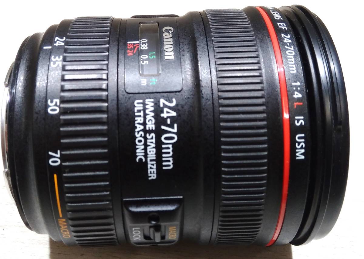 最安値，人気 【ジャンク/現状品】 Canon EF 24-70mm f4L is OSM ※レンズ内