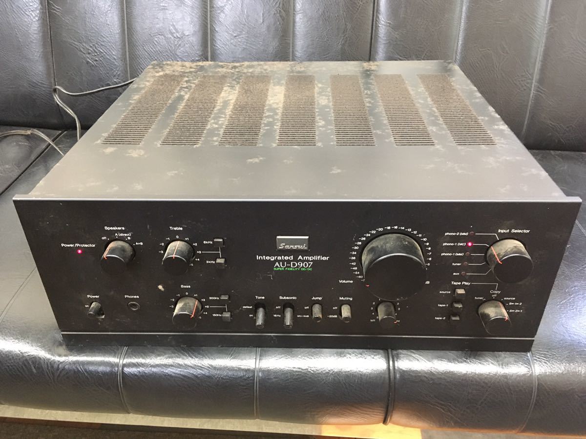 サンスイ SANSUI AU-D907 AU-D907F プリメインアンプ Sansui 