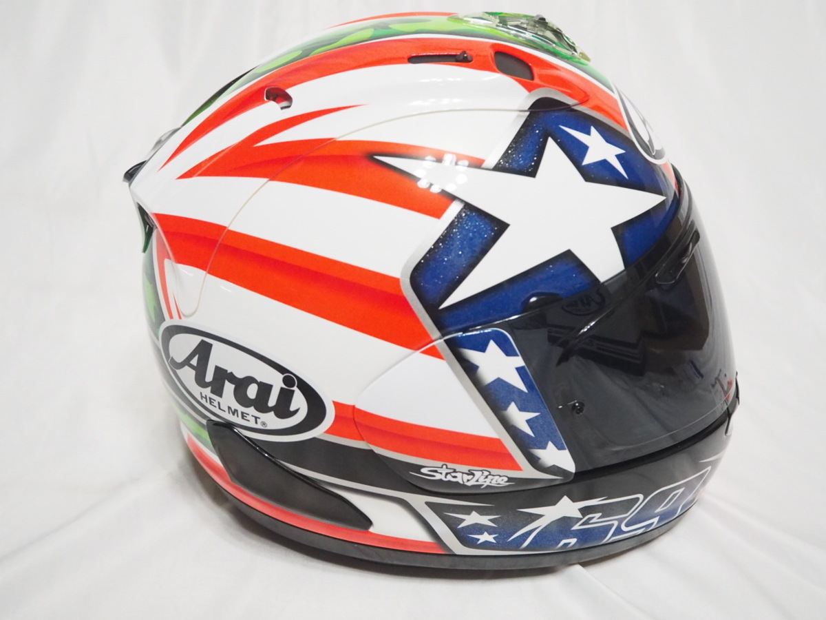 Arai RX7X ニッキーヘイデンレプリカ XLサイズ アライ RX-7 RR5