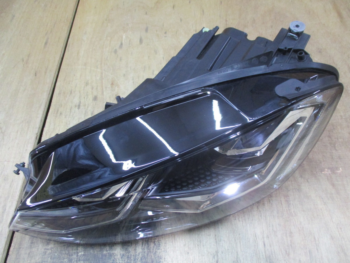 即決 良品　ゴルフ7　AU/5G 後期　LED　左ヘッドライト　純正　5G2.941.081.D VW ゴルフ 純正 ランプ ヘッド 5G2