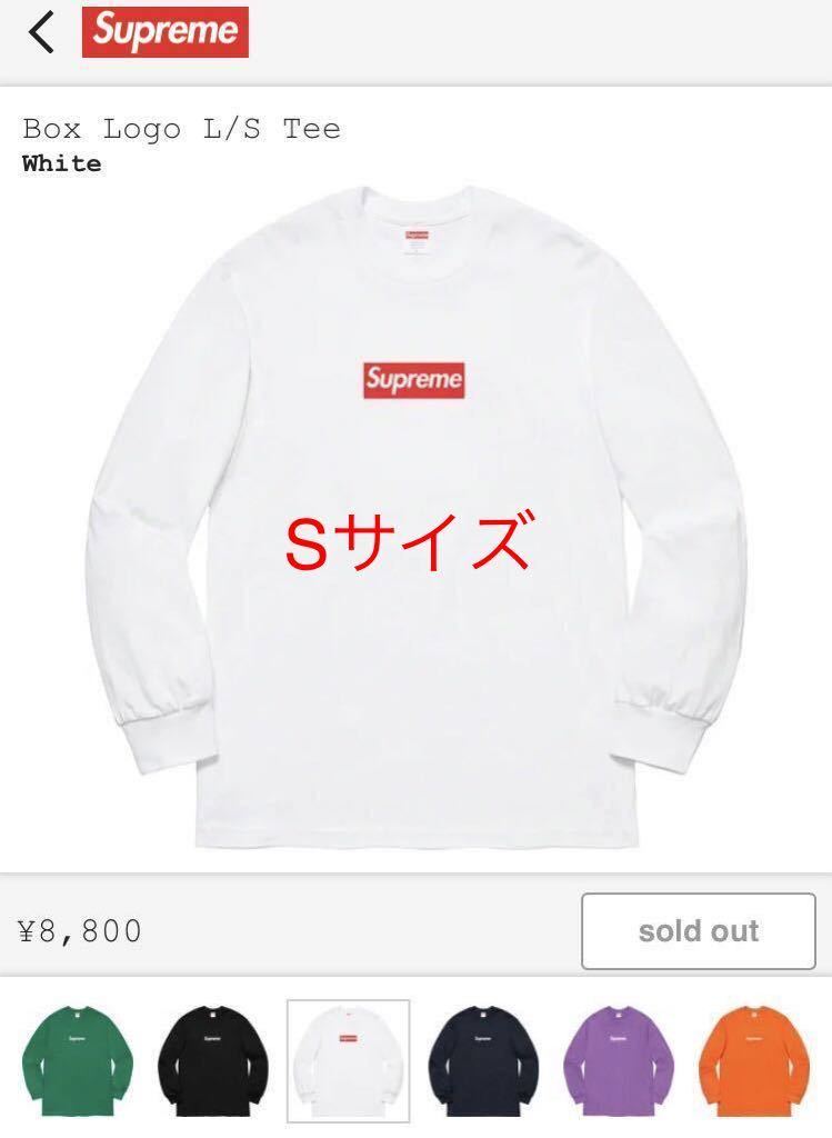 Supreme Box L⁄S Tee Logo Small 0 spring⁄summer | eBay Size FW20