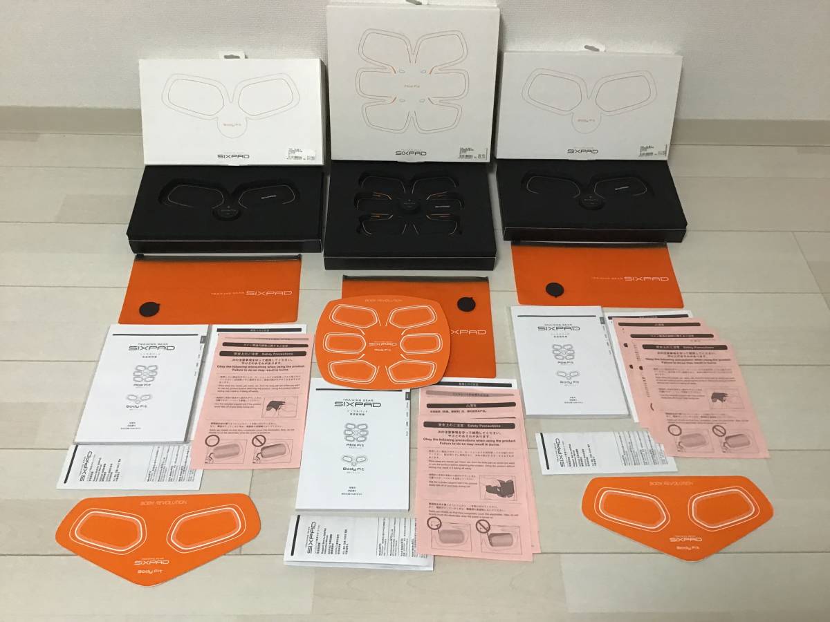 爆買い，人気SALE 品 SIXPAD シックスパッド アブズフィット ボディフィット(その他)｜売買されたオークション情報、yahooの商品情報をアーカイブ公開 - オークファン その他