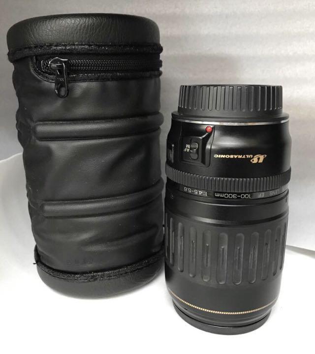 100-300mm EF Canon USM : - f⁄4.5-5.6 望遠ズームレンズ 予算的に無理 