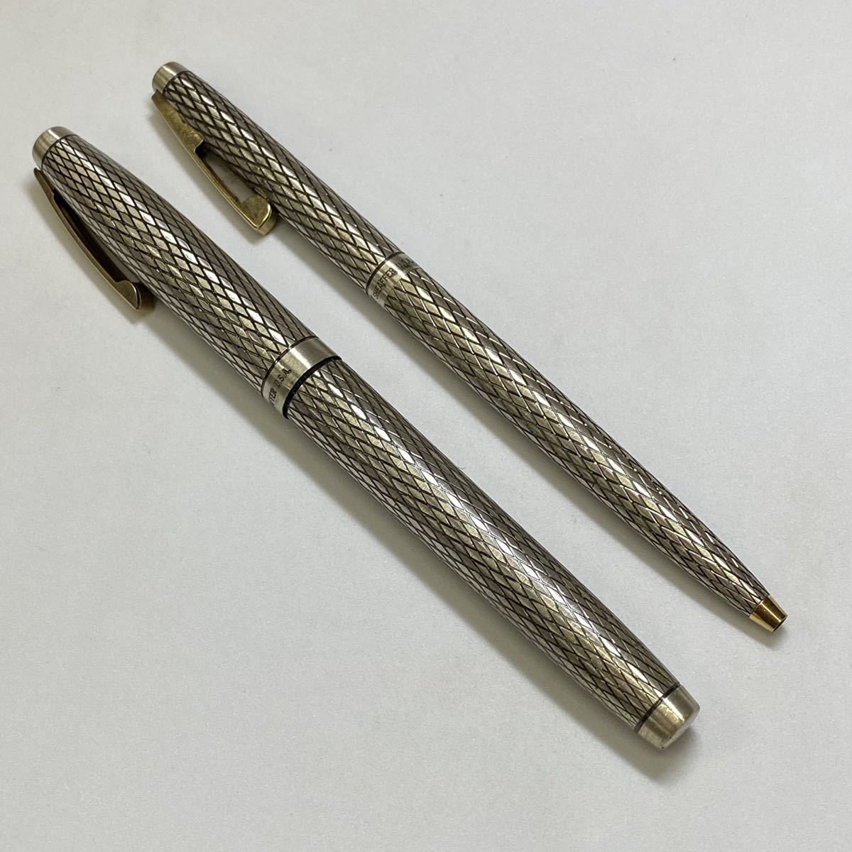 SHEAFFER シェーファー USA/万年筆 925 STERLING SILVER ペン先 14k
