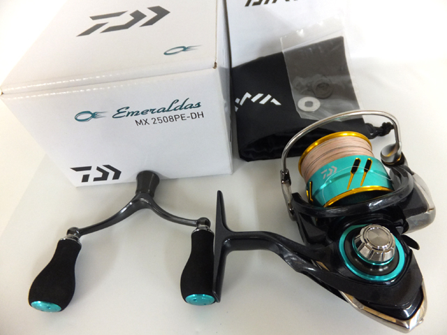 100%新品，お得 8125 DAIWA ダイワ 17 エメラルダス MX 2508PE-DH スピニングリール 釣り具(ダイワ)｜売買されたオークション情報、yahooの商品情報をアーカイブ公開 - オークファン ダイワ