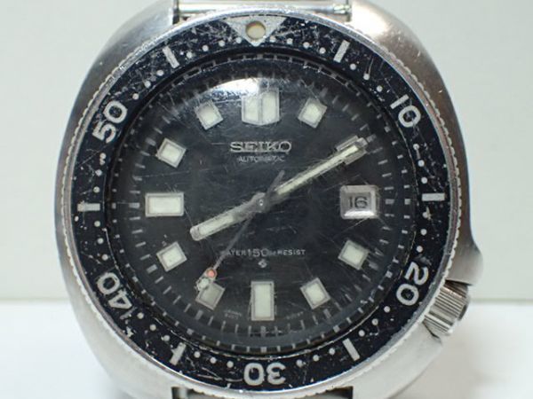 豊203NH/6J〇SEIKO セイコー セカンドダイバー 150M 自動巻き 6105