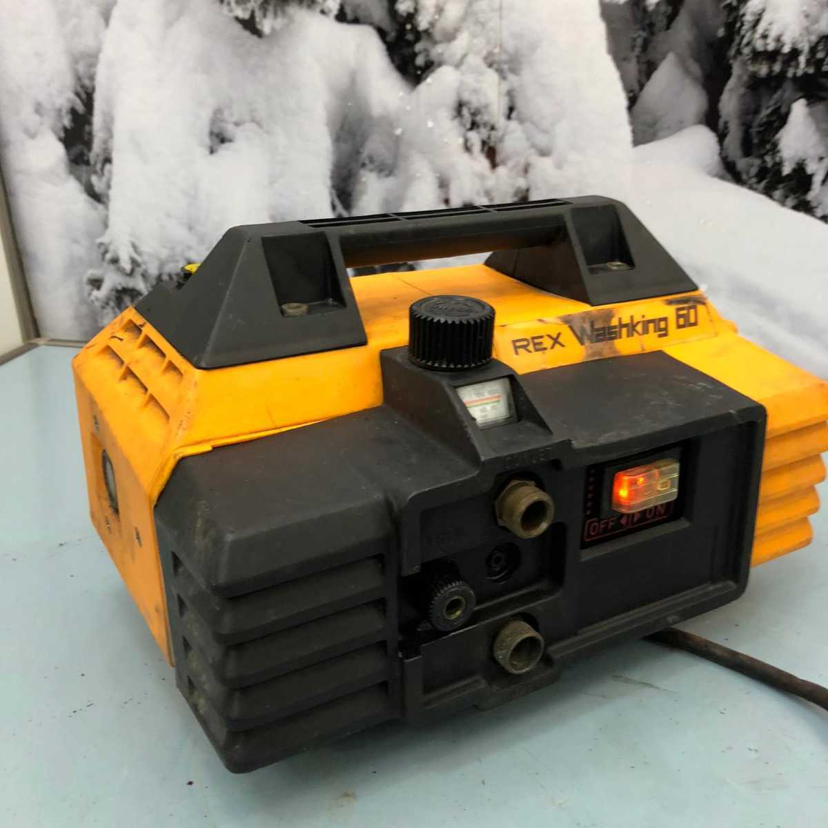  高圧洗浄機 REX WASHKING 60 み(高圧洗浄機)｜売買されたオークション情報、yahooの商品情報をアーカイブ公開 - オークファン 高圧洗浄機
