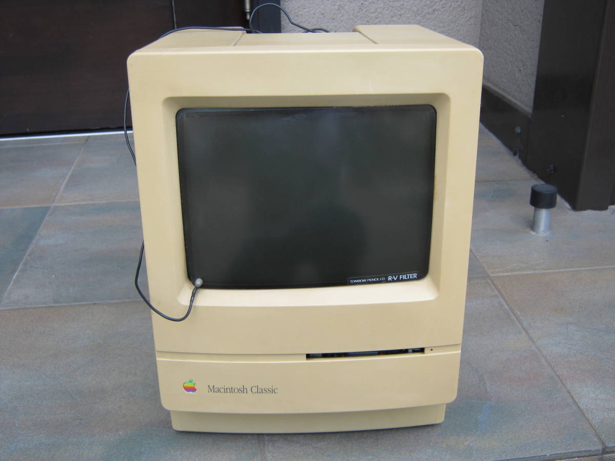 Macintosh Classic ジャンク品 MacintoshClassicジャンク本体+電源
