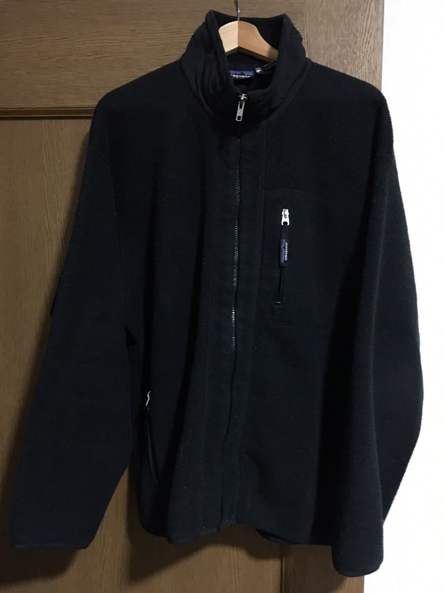 【全国無料，新品】 patagonia フリース シンチラ L 黒 92年製 Made in USA(Lサイズ)｜売買されたオークション情報、yahooの商品情報をアーカイブ公開 - オークファン 男性用