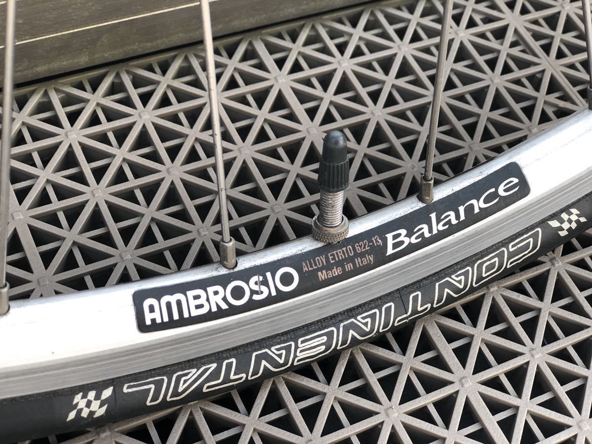 AMBROSIO &frasl; リム 「アンブロッシオ」 ハブ 大阪美原北インター店 リアホイール シマノ8&frasl;9速 FH-5600 Ambrosio Pressure High WOリム 36H 650B メルカリ