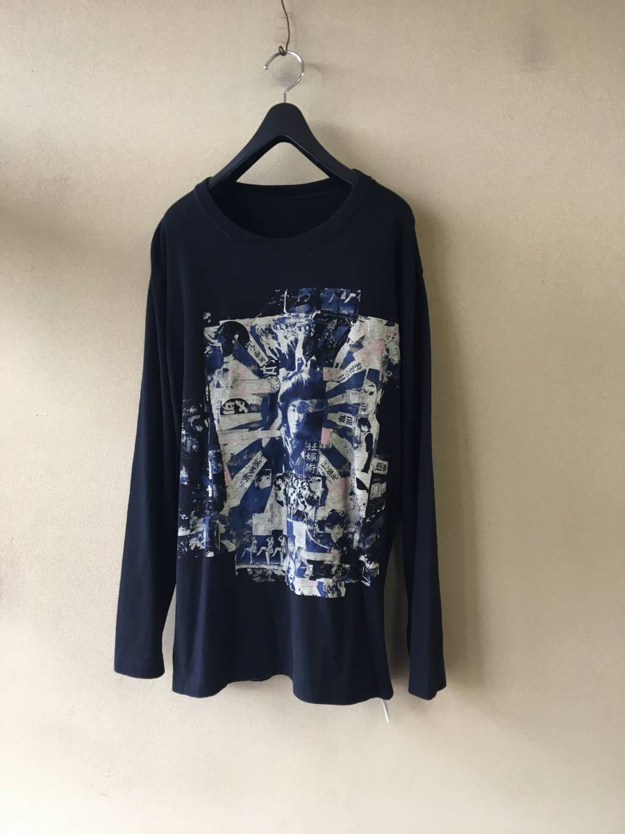 タグ付き【S'YTE/サイト】Print L/S T-Shirt プリント ロングスリーブ Tシャツ TEE YOHJI YAMAMOTO ヨウジヤマモト ワイズフォーメン 