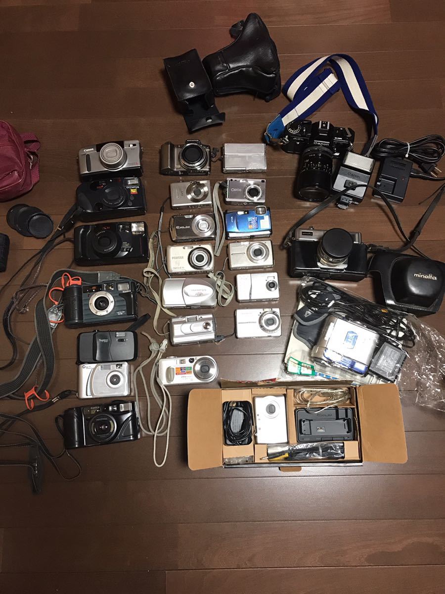 フィルムカメラ デジタルカメラまとめてジャンク フィルムカメラ