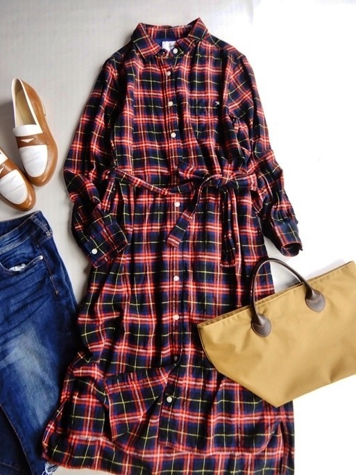 アーノルド パーマー Arnold Palmer 羽織にも ワンポイント入りロング丈ネルシャツワンピース 女性用 売買されたオークション情報 Yahooの商品情報をアーカイブ公開 オークファン Aucfan Com