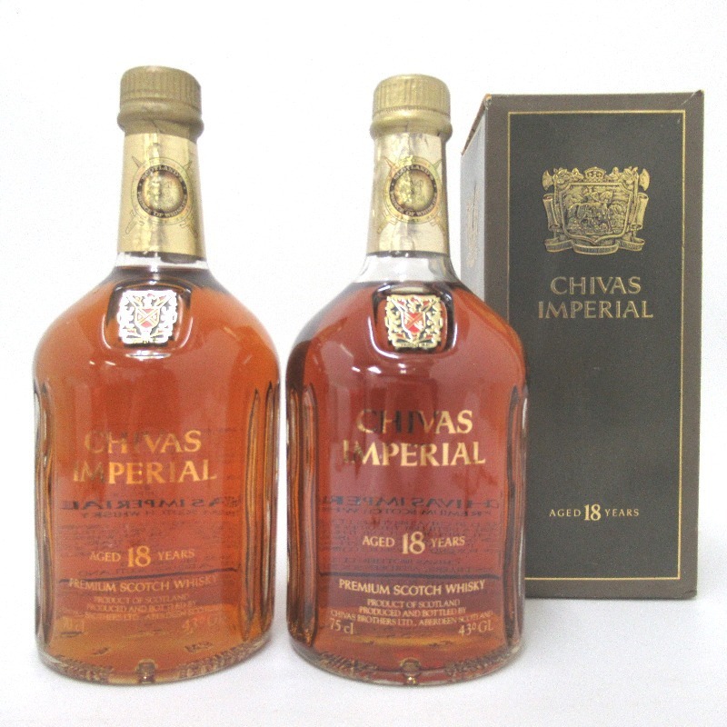 SALE，お得 シーバスインペリアル 18年 2本セット 700/750ml(スコッチ)｜売買されたオークション情報、yahooの商品情報をアーカイブ公開 - オークファン スコッチ