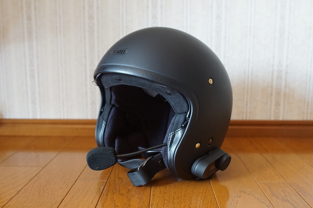 SHOEI ショウエイ ジェット ヘルメット J.O マットブラック M クリア 