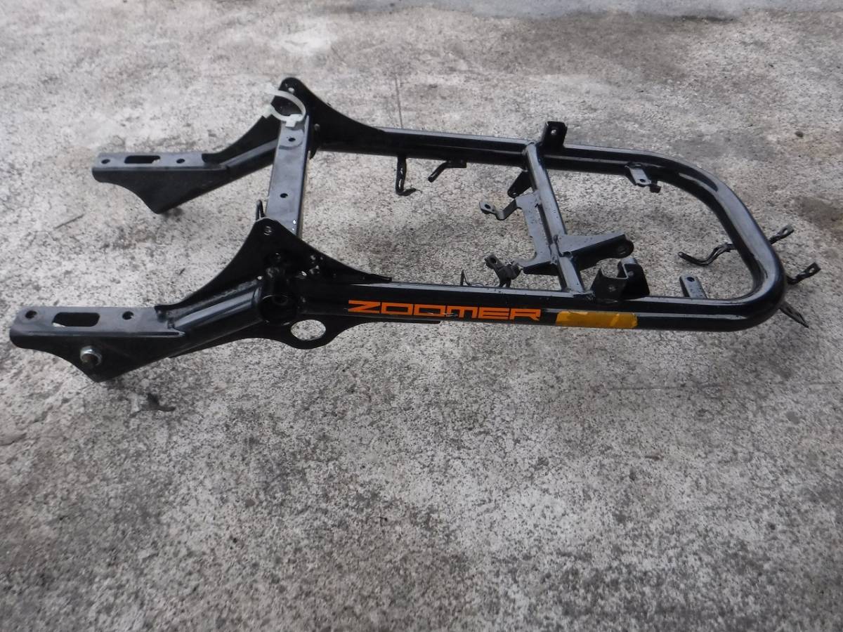 ズーマーZOOMER純正シートレール_リアフレーム_サブフレームAF58大