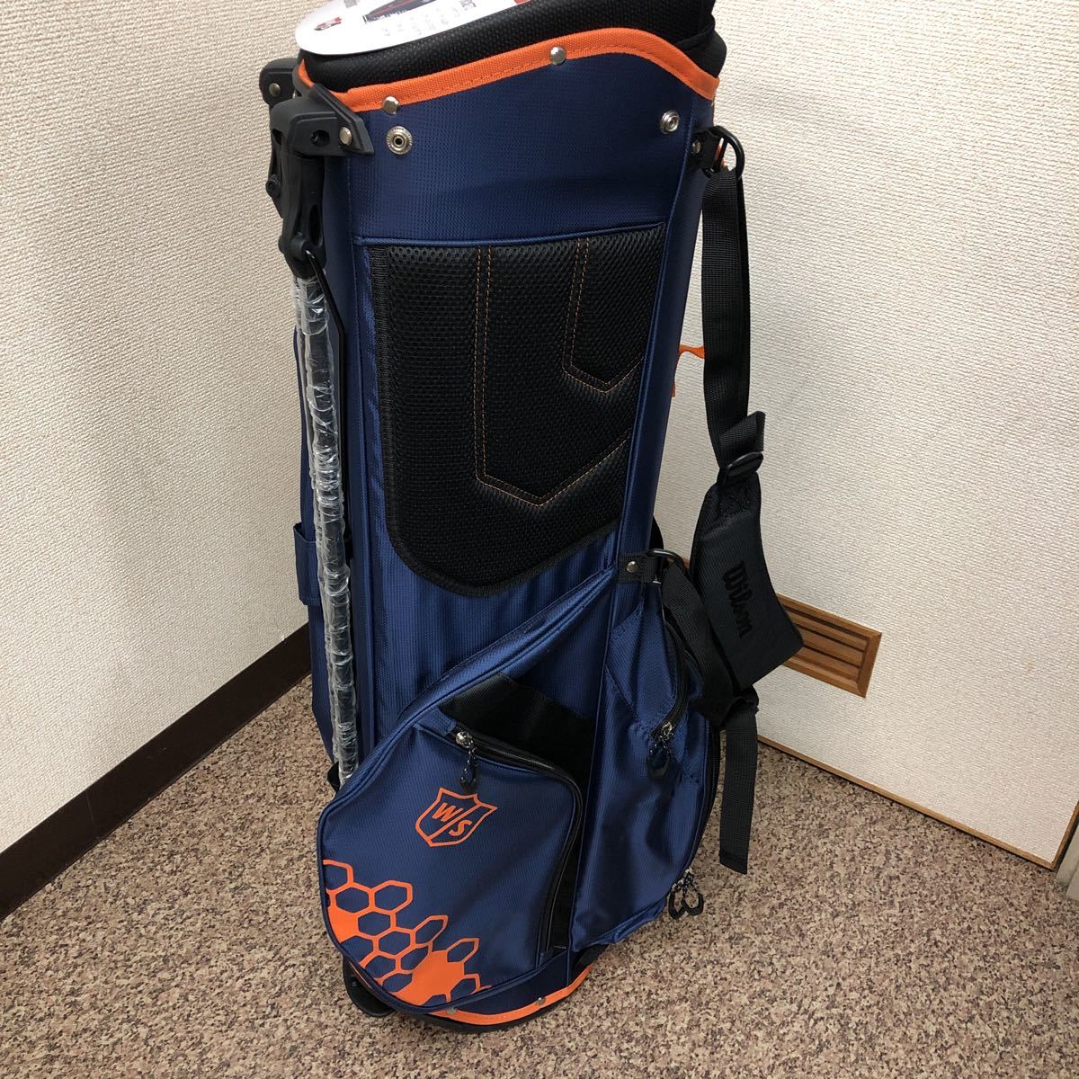 【お得，セール】 Wilson9.5インチゴルフバッグ(ウィルソン)｜売買されたオークション情報、yahooの商品情報をアーカイブ公開 - オークファン 男性右きき用