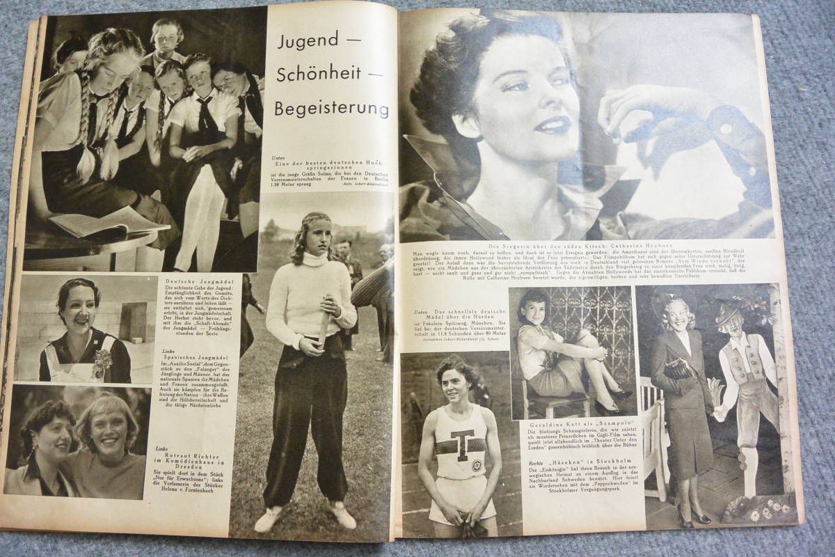 ナチスドイツ時代の週刊誌 Die Woche 1938年9月7日号 オーストリア州知事ザイス インクヴァルトと握手を交わすヒトラー総統 戦記 ミリタリー 売買されたオークション情報 Yahooの商品情報をアーカイブ公開 オークファン Aucfan Com