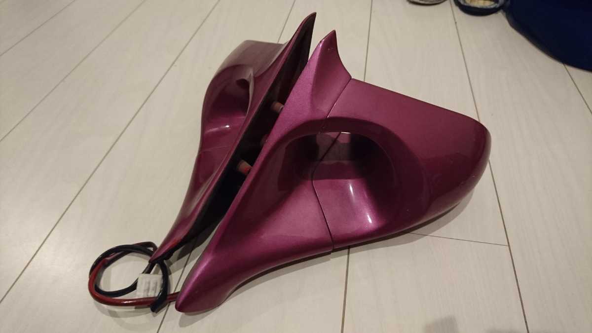☆絶版希少☆ S14シルビア用 ガナドールミラー 作動確認済 ガナドール