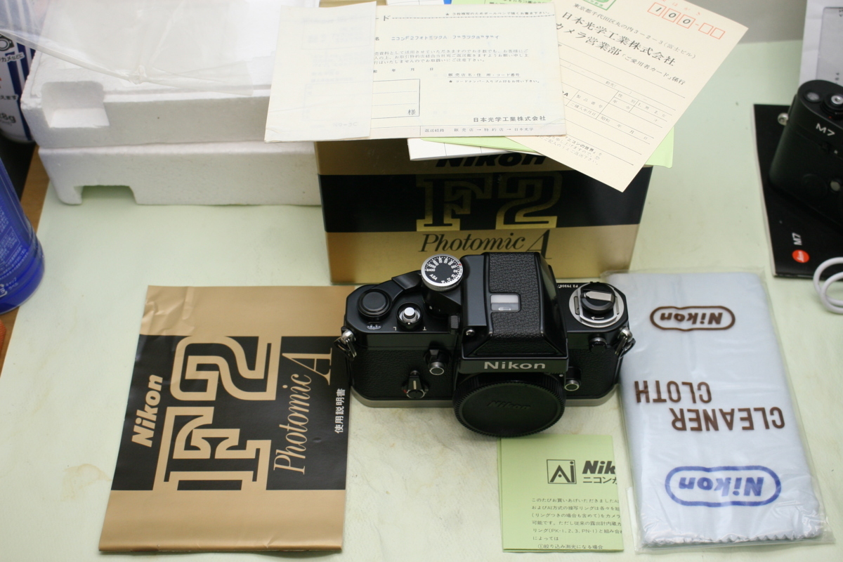 Nikon F2フォトミックA ブラック 未使用品？ Yahoo!オークション